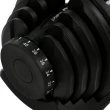 Dumbbell Halter Gallant Regulável Anilhas 40Kg Com Base Elite Pro  (GDB40R0A-PT)