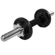 Kit Anilhas + Halteres Gallant Na Maleta 20kg Elite Cromado (GDB20R1A-PT)